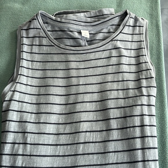 Old Navy Striped Cotton Sleeveless Maxi Dress - Picture 6 of 6